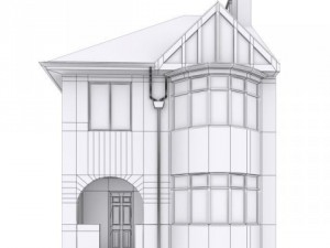 semi detached house 3D Модель
