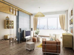 вітальня 0084 3D Модель