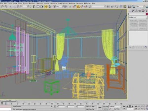 living room 0084 3D Model