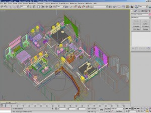 living room 0098 3D मॉडल