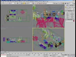 living room 0158 Model 3D