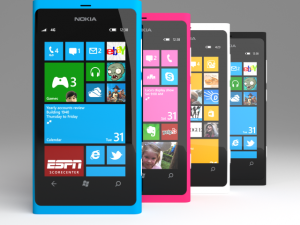 nokia lumia 800 3D-Modell