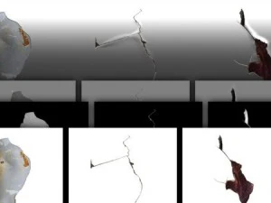 스크래치 팩 CG 텍스쳐