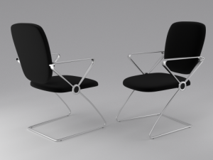 simple chair 3D 모델
