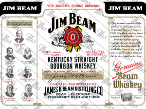 Jim Beam CG Textures