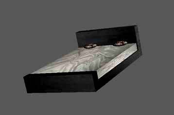 king bed 3D Model .c4d .max .obj .3ds .fbx .stl .blend 