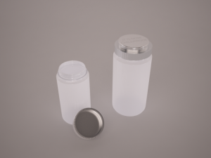 jars with childproof lid 3D Model