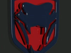 dodge viper logo 3D Model