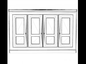 wardrobe Modèle 3D