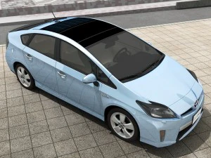 toyota prius phv 2012 plugin purius 3D Model