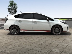 toyota prius gs 2012 sport version model 3D 模型