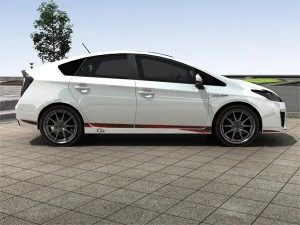 toyota prius gs 2012 sport version model 3D Model