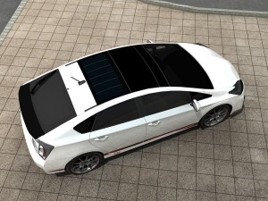 toyota prius gs 2012 sport version model 3D 模型