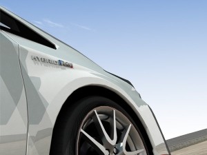 toyota prius gs 2012 sport version model 3D 模型
