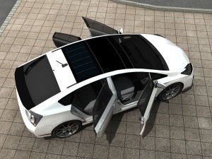 toyota prius gs 2012 sport version model 3D 模型