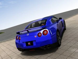 nissan gtr r35 2012 3D Model