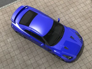 nissan gtr r35 2012 3D Model