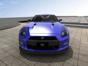 nissan gtr r35 2012 3D Model