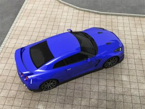 nissan gtr r35 2012 3D Model