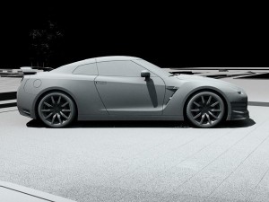 nissan gtr r35 2012 Modelo 3D