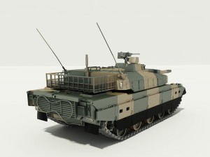 japanese type 10 tank jsdf Modèle 3D