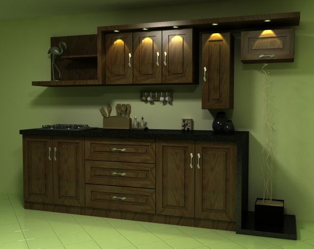 new kitchen design 3D 모델 .c4d .max .obj .3ds .fbx .stl .blend 
