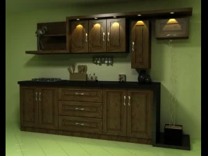 nuovo progetto di cucina Modello 3D