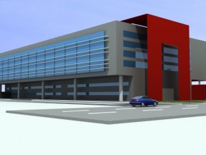 hospital building 3D Model