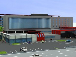 hospital building 3D Model
