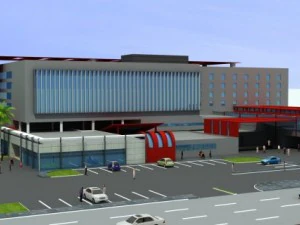hospital building 3D Model