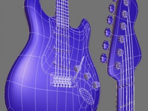 elguitar nillervision 3D Модель