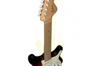 elguitar nillervision 3D Модель