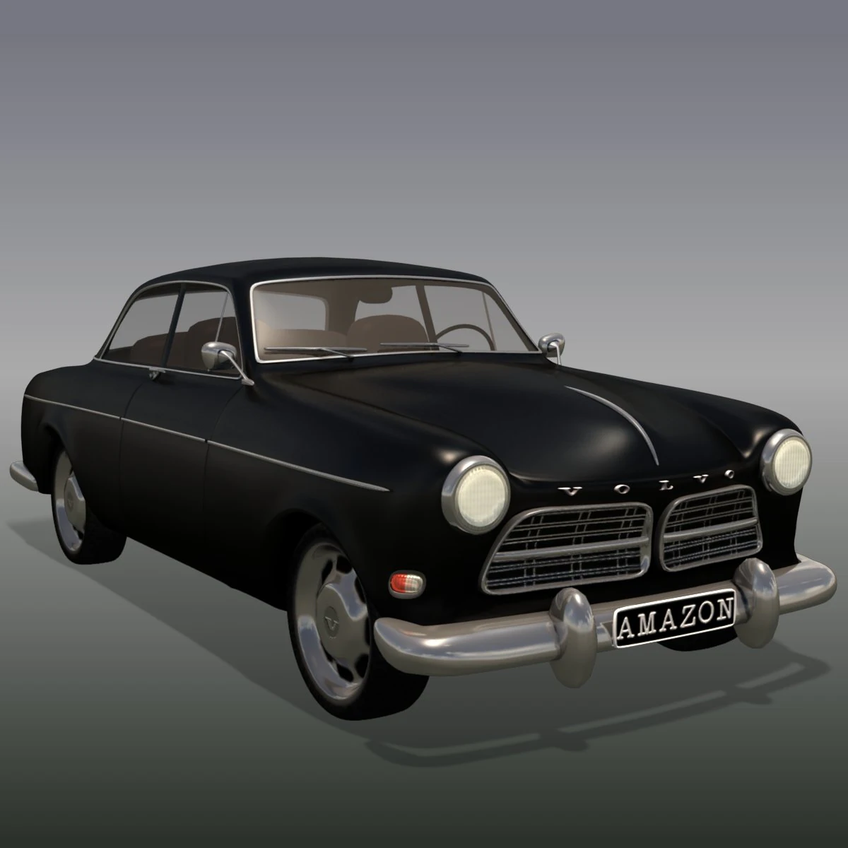 Volvo Amazonas Modelo 3D .c4d .max .obj .3ds .fbx .stl .blend 