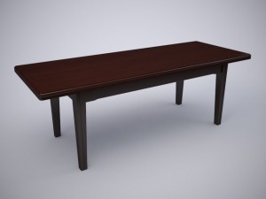 sliding table Modelo 3D