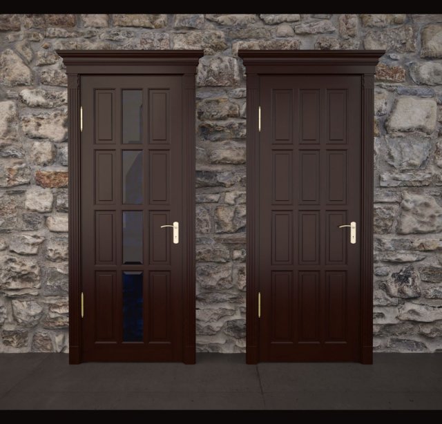 doors 3D Model .c4d .max .obj .3ds .fbx .stl .blend 