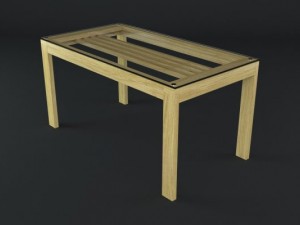 dining group 3D-Modell