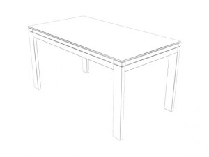 dining group 3D-Modell