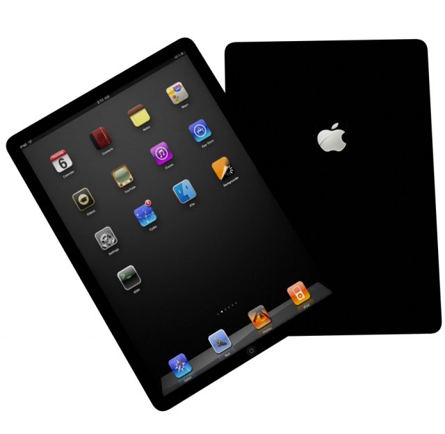 i pad 3D 模型 .c4d .max .obj .3ds .fbx .stl .blend 