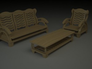 furniture01 3D Модель