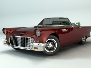 fordthunderbird1957 3D-Modell