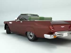 fordthunderbird1957 3D 模型
