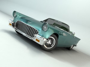 fordthunderbird1957 3D 模型