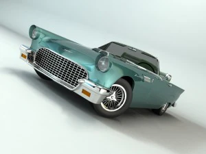 fordthunderbird1957 3D Model