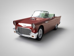 fordthunderbird1957 3D 模型