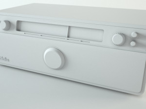 radio 3D 模型