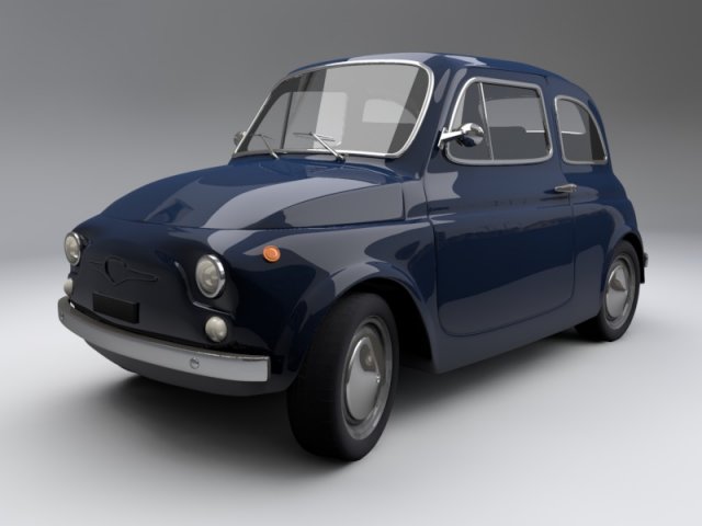 fiat 3D मॉडल .c4d .max .obj .3ds .fbx .stl .blend