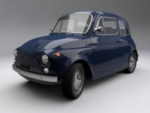 fiat 3D Model