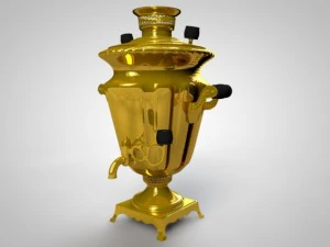 समोवर 3D मॉडल