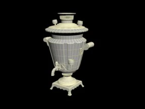 समोवर 3D मॉडल