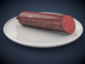 sausage 3D Модель